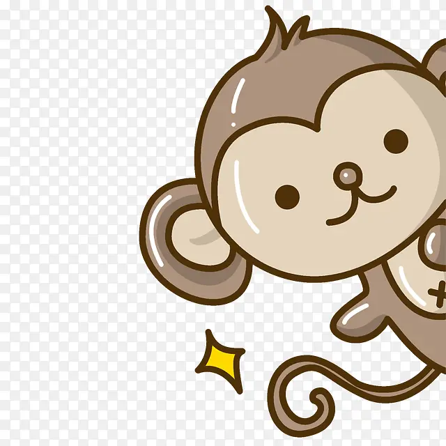 可爱的猴子