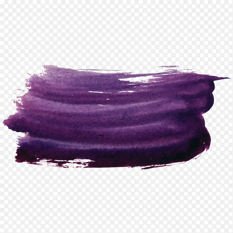 紫色墨迹