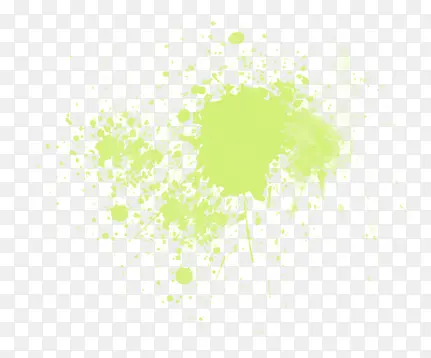 绿色艺术设计墨迹