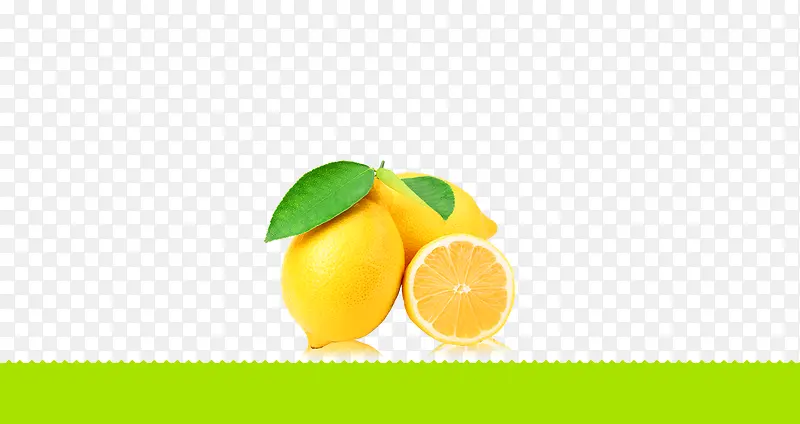 新鲜柠檬素材背景