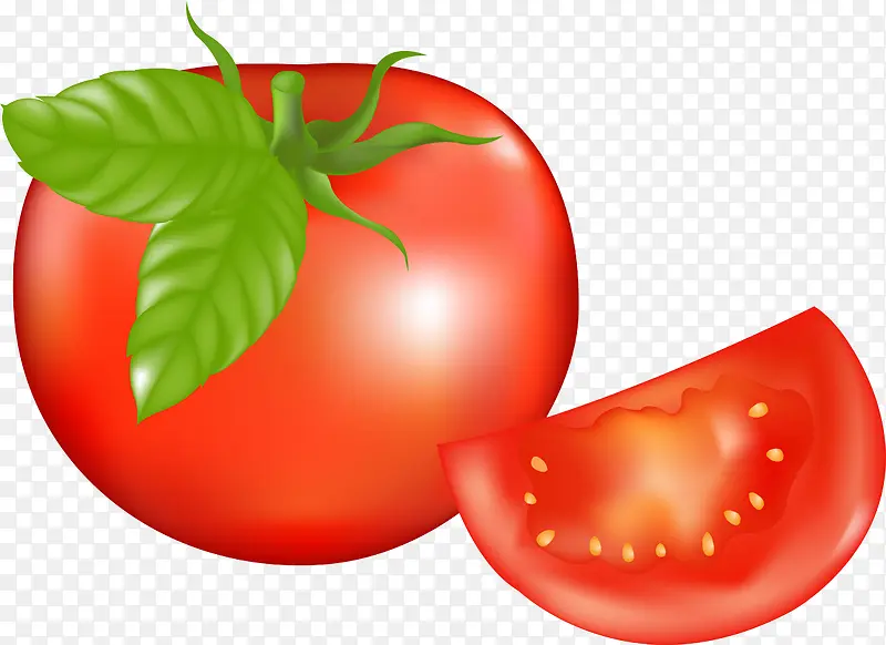 新鲜西红柿AI图