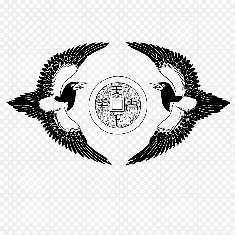 喜鹊报喜