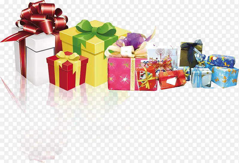 礼品盒礼物礼包装饰元素