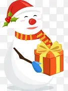 圣诞雪人装饰礼盒