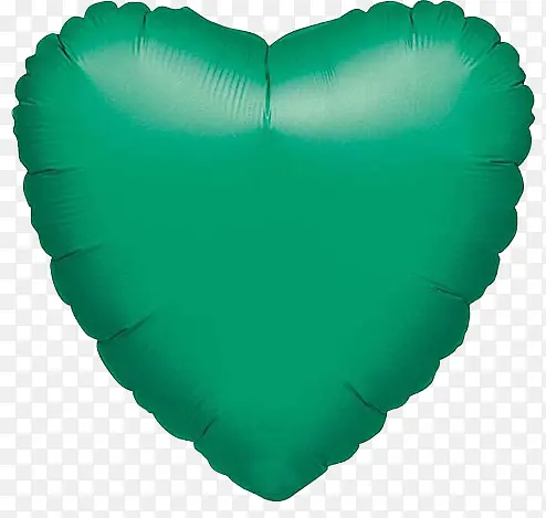绿色心形气球