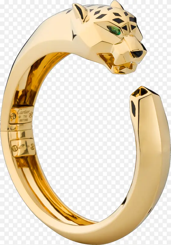 猎豹黄金戒指
