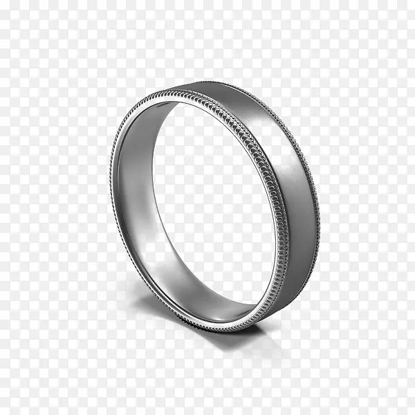银器结婚戒指