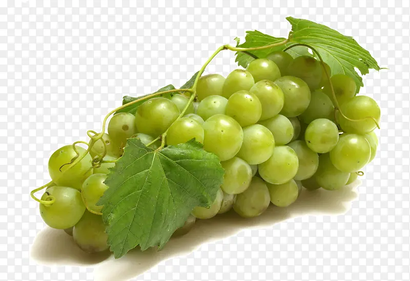 新鲜绿葡萄