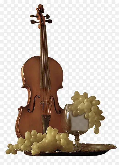 葡萄与小提琴