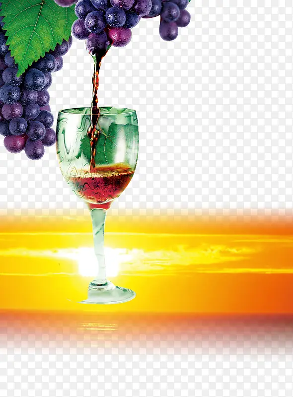 葡萄酒效果图