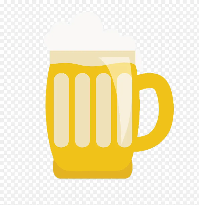 卡通啤酒杯