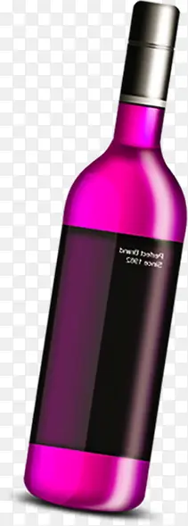 紫色红酒浪漫设计