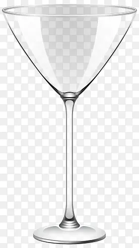 透明鸡尾酒杯免抠素材