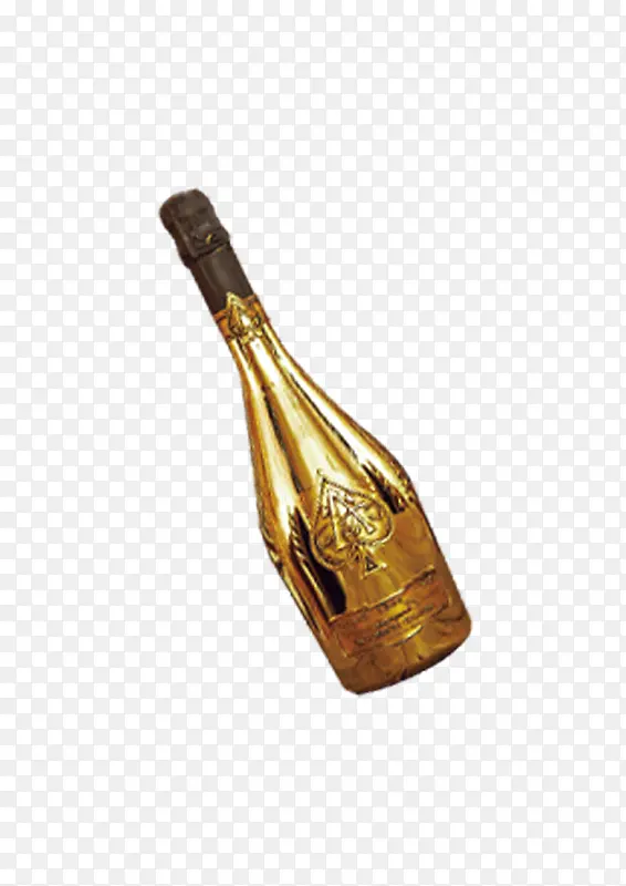 金色酒瓶
