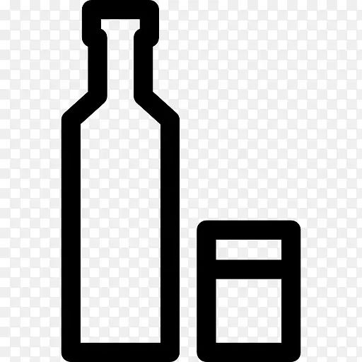 酒瓶、玻璃图标
