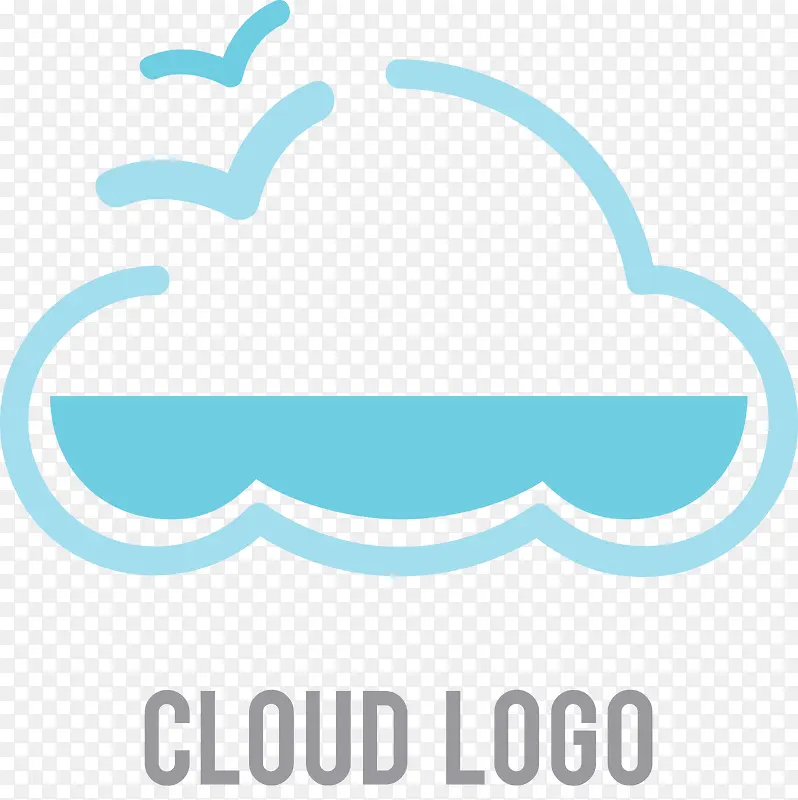 精美云朵logo设计图