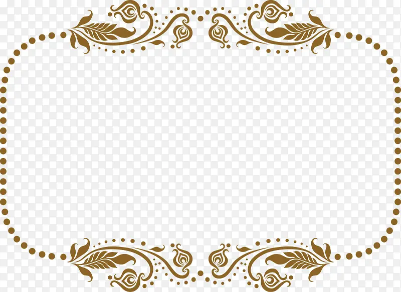 欧式边框古典花纹