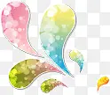 手绘可爱缤纷创意花纹