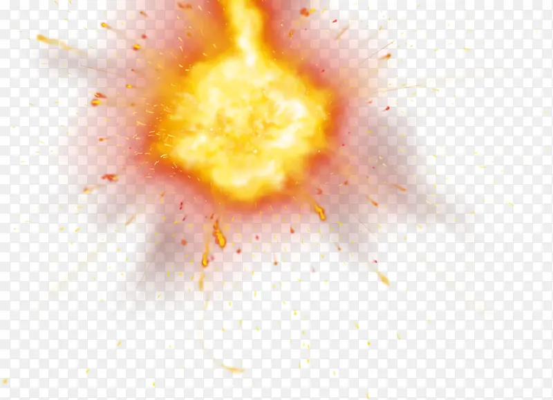 火光爆炸放射效果
