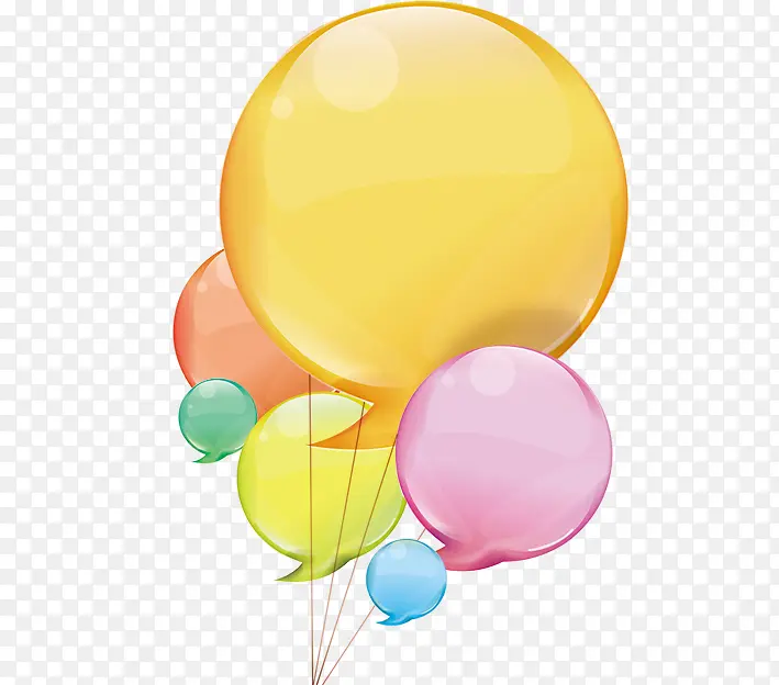 卡通气泡气球