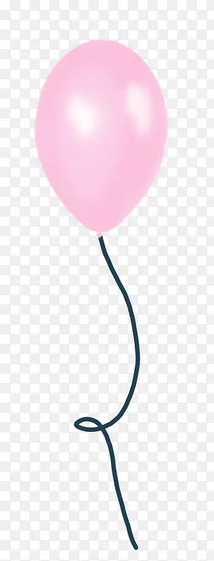 粉色漂亮气球