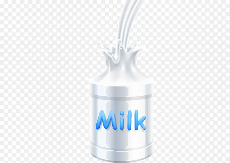 喷溅牛奶