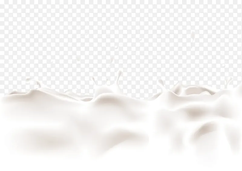 白色液体波动