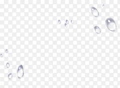 春天液体水珠雨点