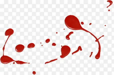 飞溅的红色液体海报背景七夕情人节