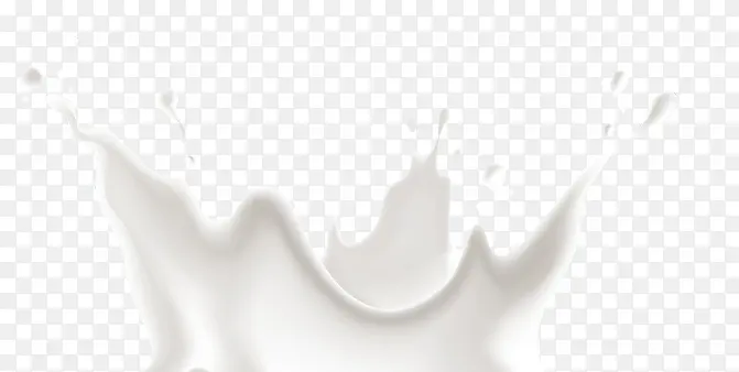 白色牛奶液体卡通