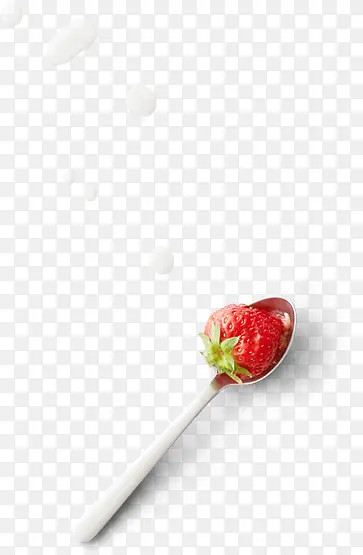 白色梦幻牛奶草莓