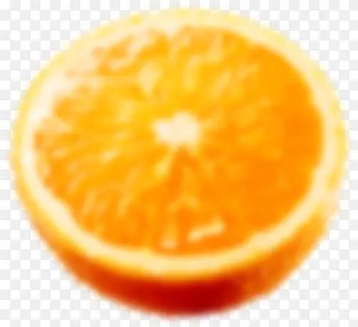 橙子模糊装饰