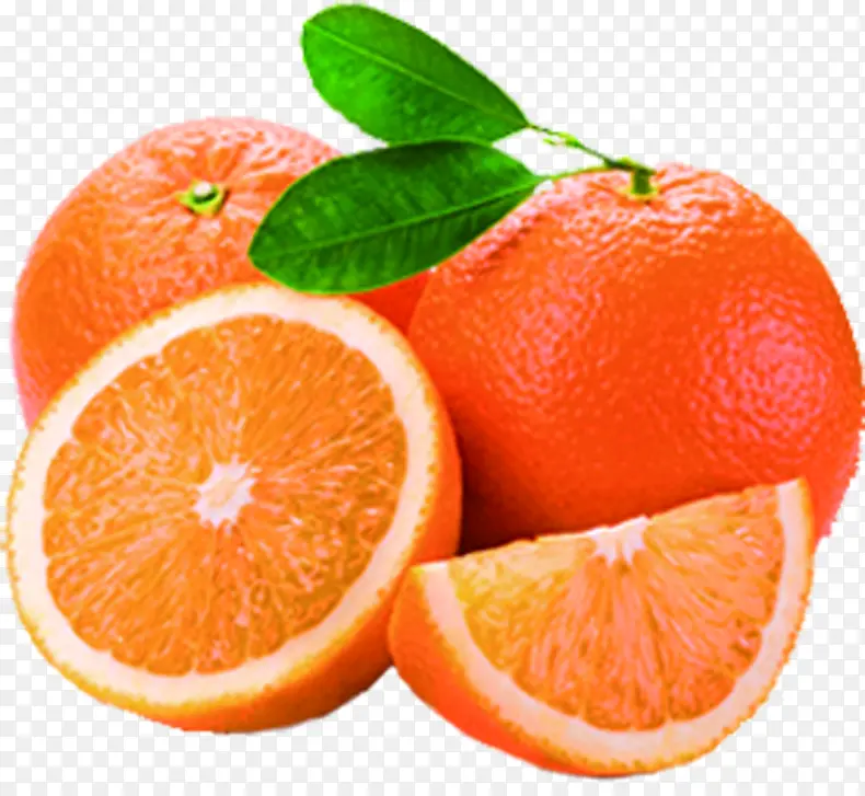 高清黄色橙子水果