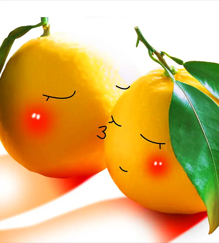 可爱创意橙子水果