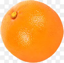 新鲜圆形橙子脐橙