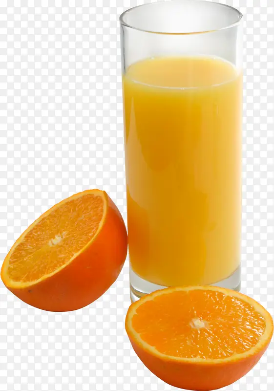 橙子汁装饰