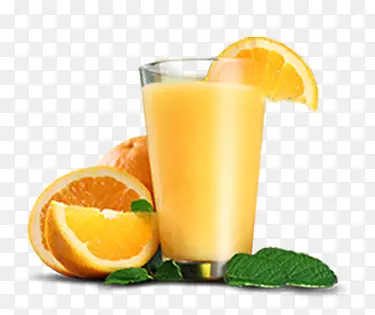 橙子橙汁黄色生鲜