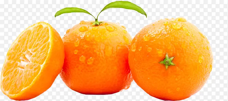 夏日水果橙色效果橙子
