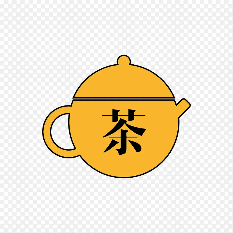 手绘茶壶