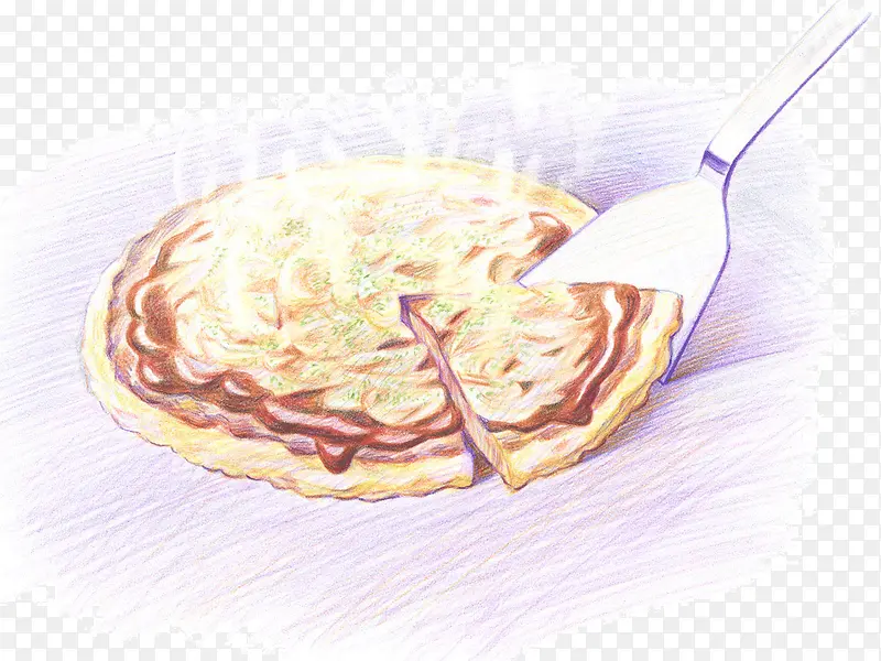 手绘美食