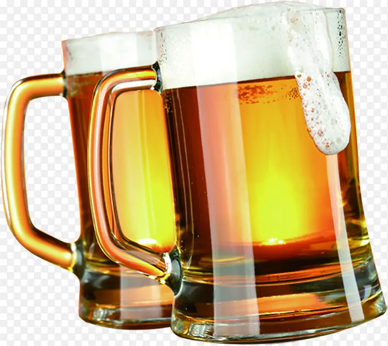 啤酒创意干杯设计