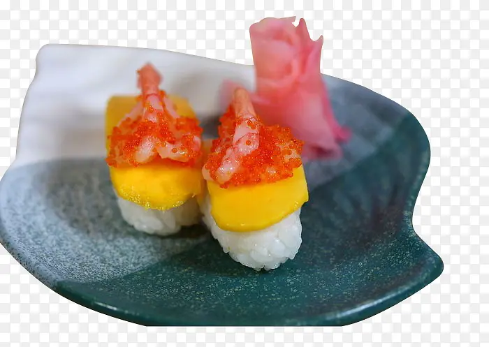 鲜虾芒果寿司