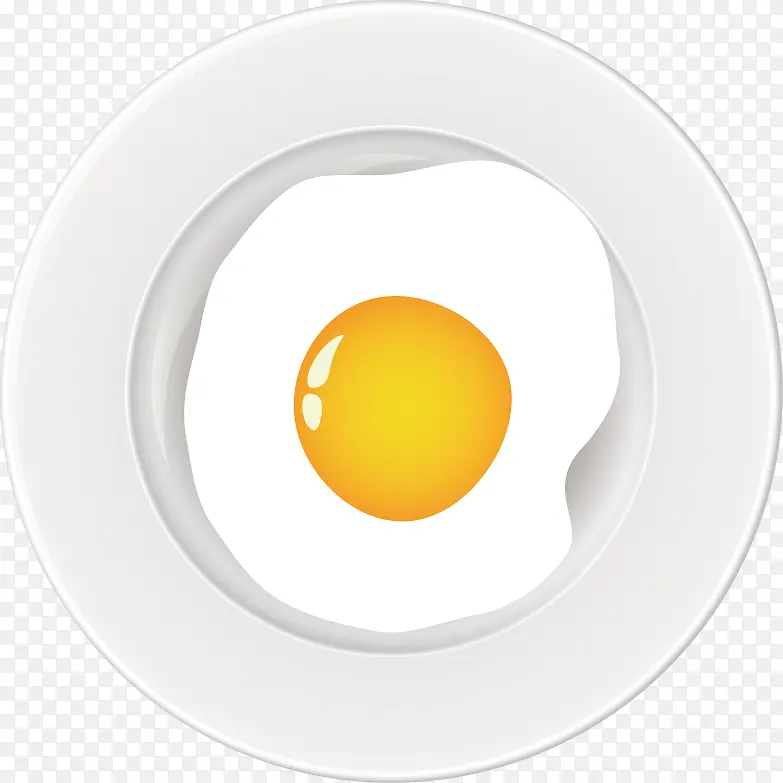 卡通美食餐饮煎蛋