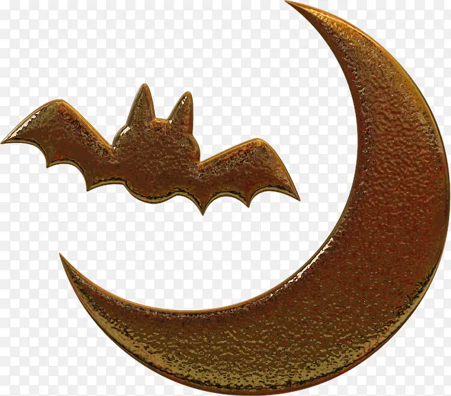 金属蝙蝠月亮