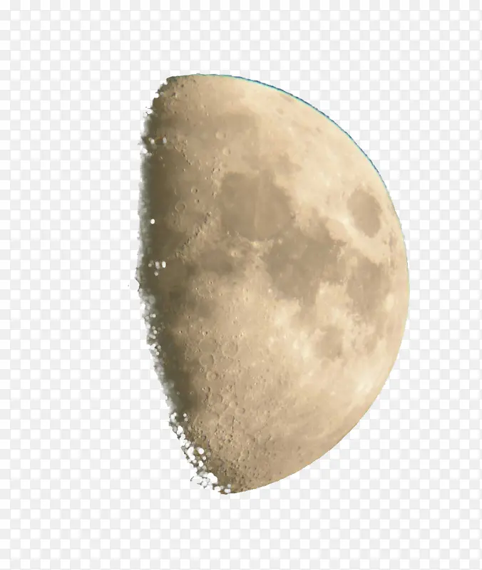 半圆月亮