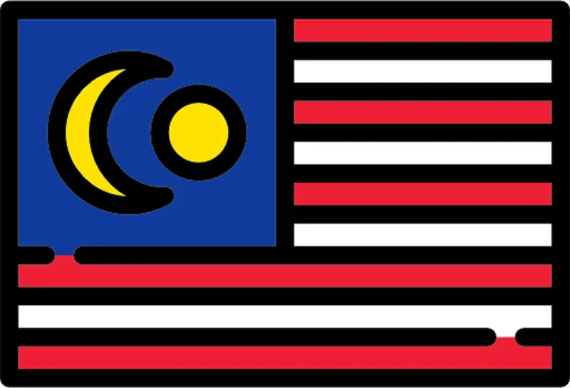 方形的马来西亚国旗