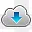 Cloud Download On Icon