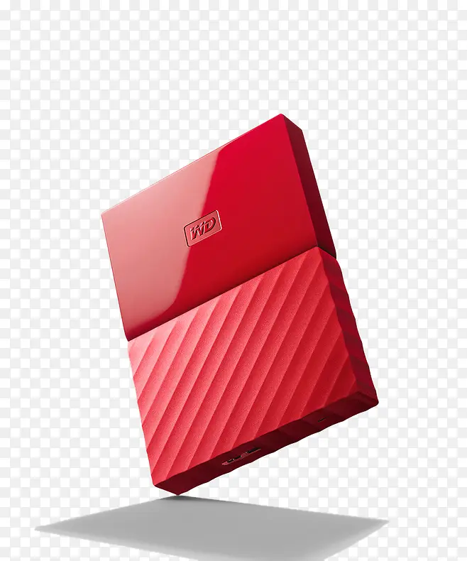 红色移动硬盘
