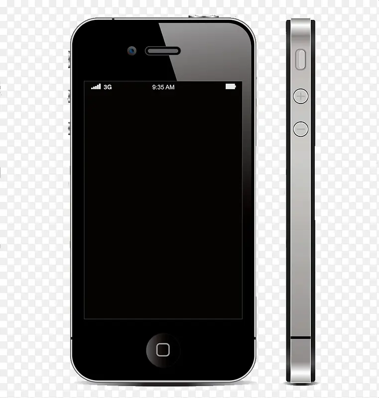 黑色苹果手机