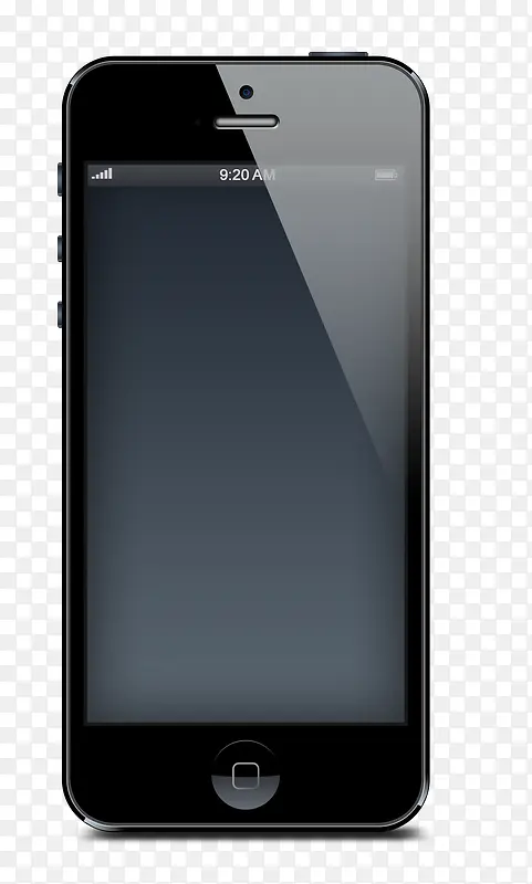 黑色高清摄影质感苹果手机
